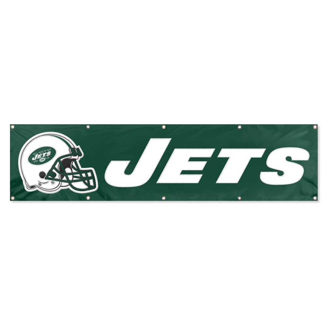 New York Jets Giant 8 x 2 Banner