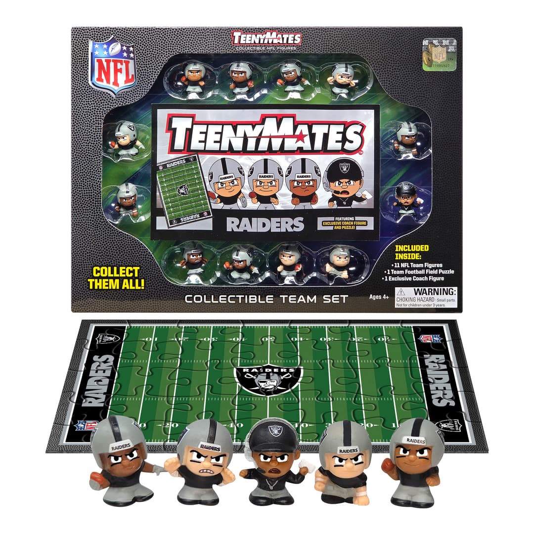 Las Vegas Raiders TeenyMates Team Set