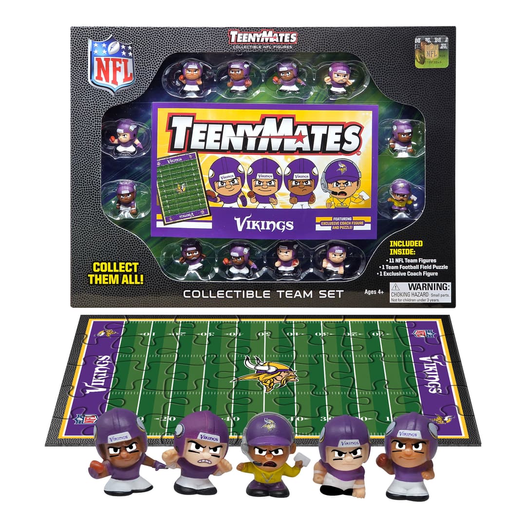 Minnesota Vikings TeenyMates Team Set
