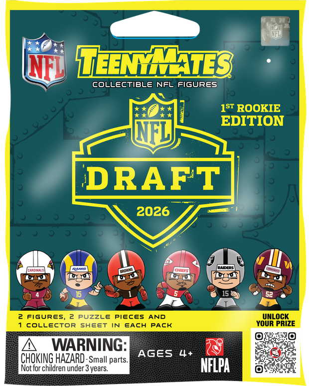 NFL Rookies 1st Edition TeenyMates blind pack